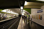 Station de métro « Gare du Nord » à Paris